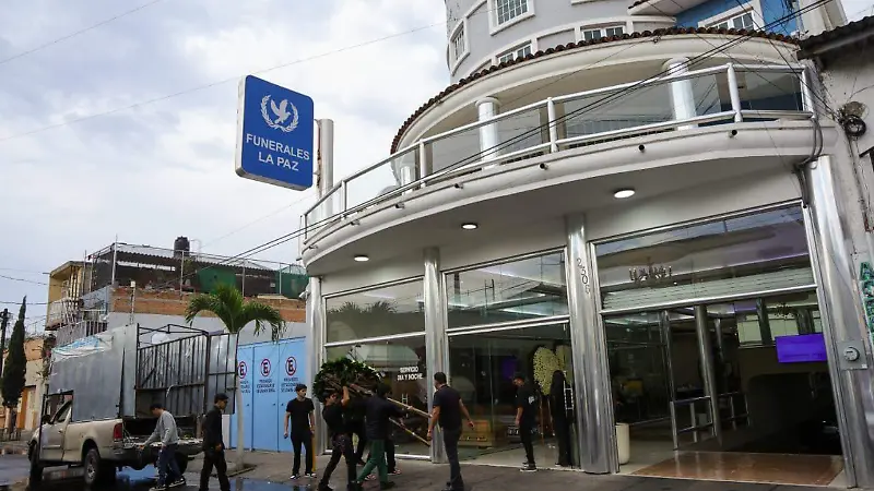 Vigilancia funeraria donde velan a El Mencho